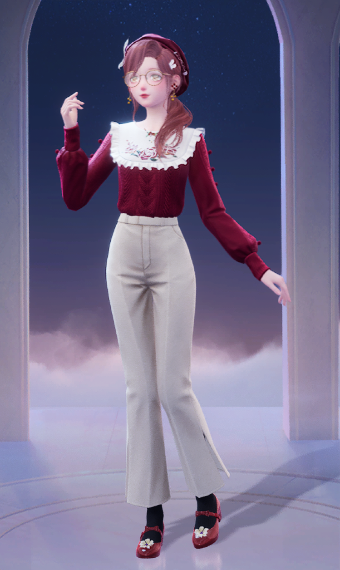 Simple cherry red image