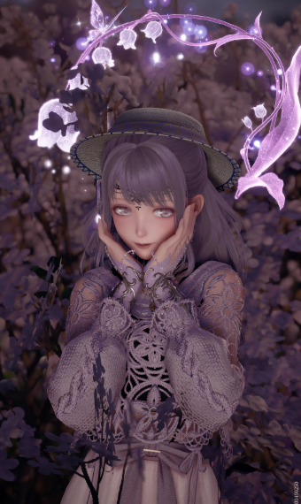 The daughter of violets image