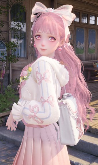Pretty in Pink Bows image