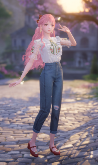 Strawberry Jeans image
