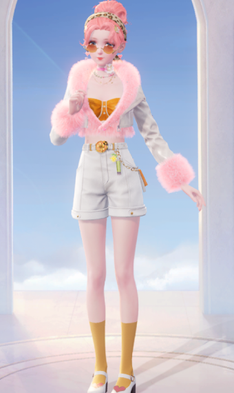 Sunset City Girl image