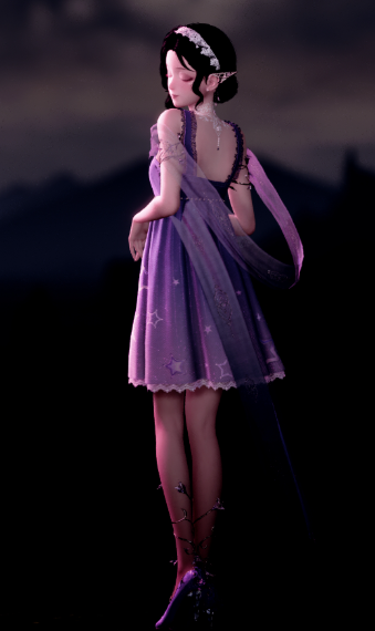 Purple Blossoms Fantasy image