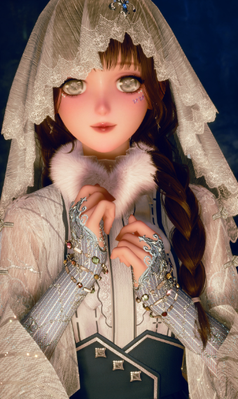 Maiden's gaze image