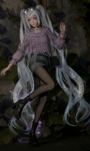 Black & Purple image