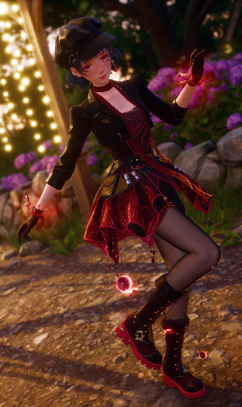 Fiery Flying Girl image