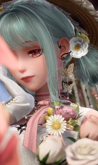 Amongst the Flowers image
