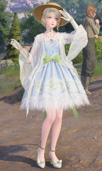 A young lady's picnic day! image