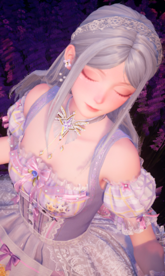 Daydreaming in Lilac image