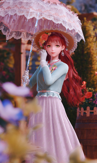 The Lady with the Parasol image