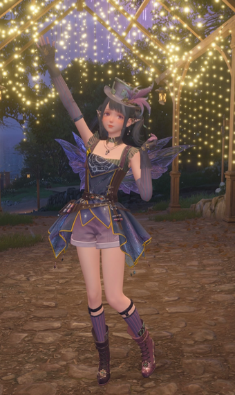 Dark Fireworks Fairy image