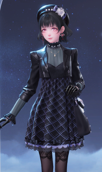 Cute Goth image