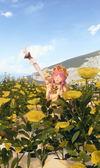 Little Flower Among Flowers image