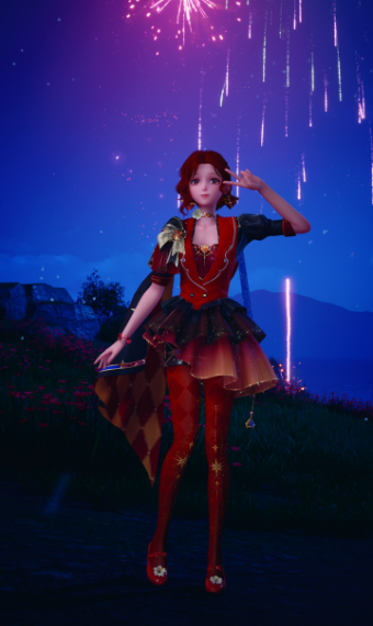 Rainbow outfit challenge Red image