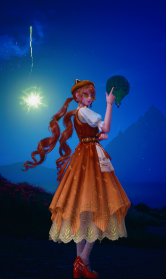 Rainbow outfit challenge Orange image