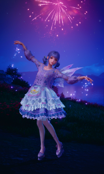 Rainbow outfit challenge Purple image