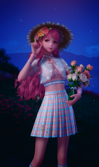 Rainbow outfit challenge Pink image