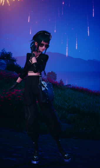 Rainbow outfit challenge Black image
