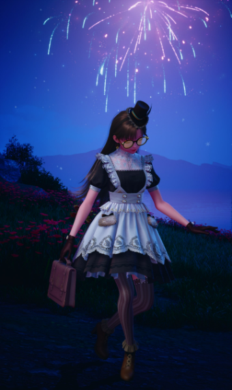 Rainbow outfit challenge Brown image