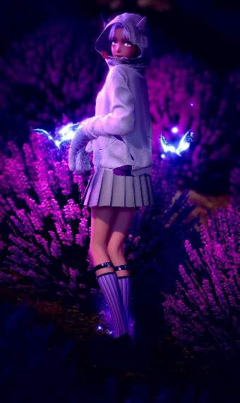 Electric girl image