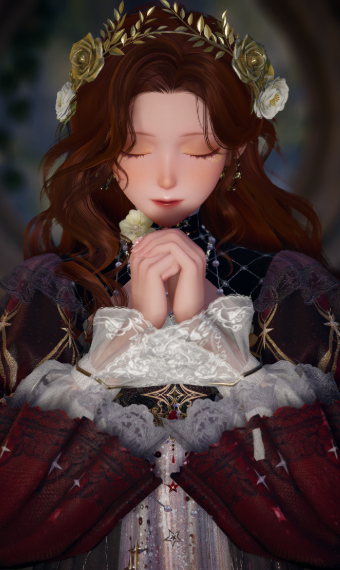 Rosy Crimson Prayer image