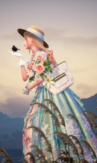 Illusory Summer Flower image