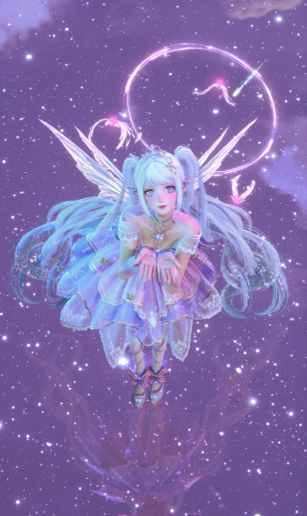 Magical girl of the Wishing Woods image