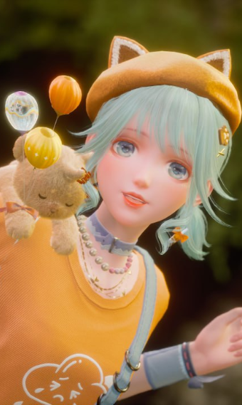 Amusement park outing image