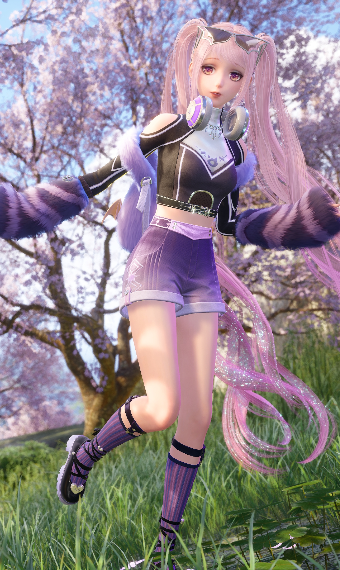 Violet spring image