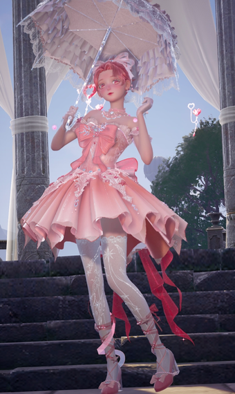 Rose heart image