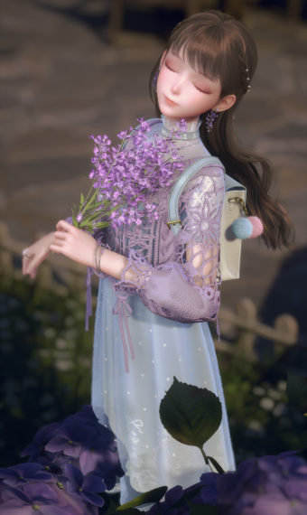 casual lavender image