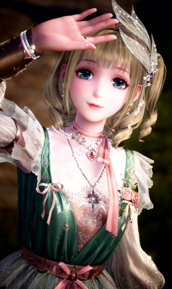 Springy-Greeny Peach image