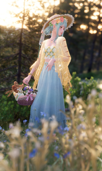 Spring picnic image