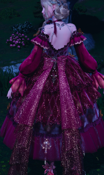 Crimson and sparkles image