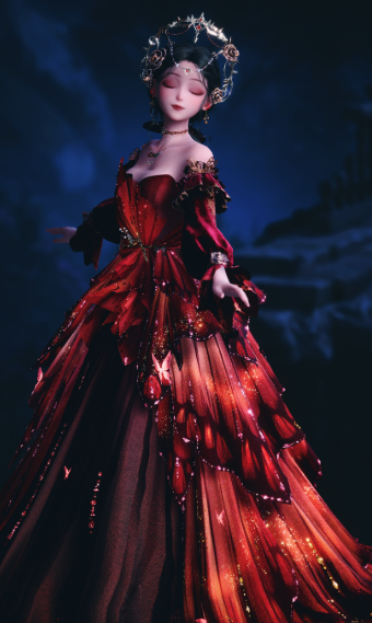 Ruby Butterfly image