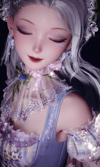 lavender girl image