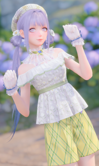 Lavender and Daisies image
