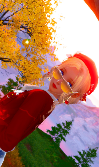 Sunset's glow image