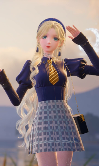 Blue & elegant image