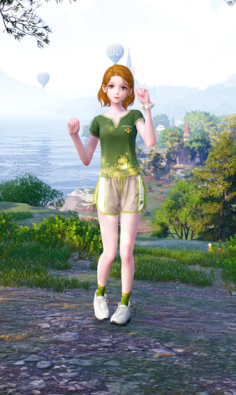 sporty morning image