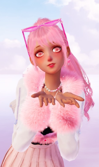 pink (fluffy) image