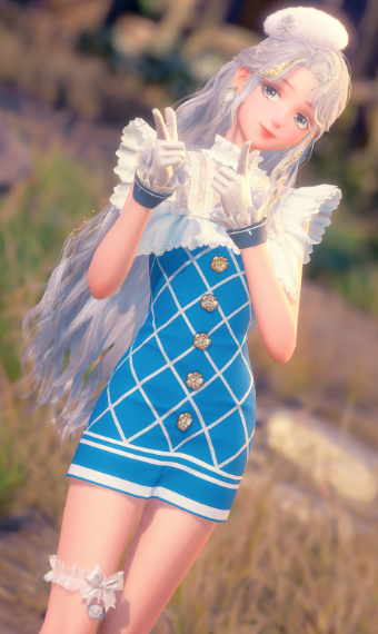 Blue Ruffles image