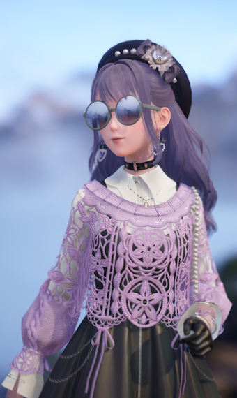 Lavender and Black image