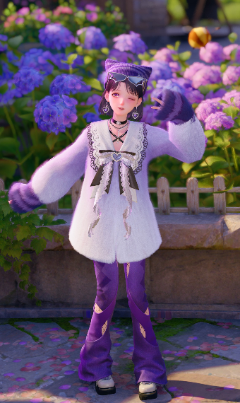 Purple Pastel Goth image