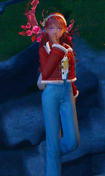 Red and cozy image