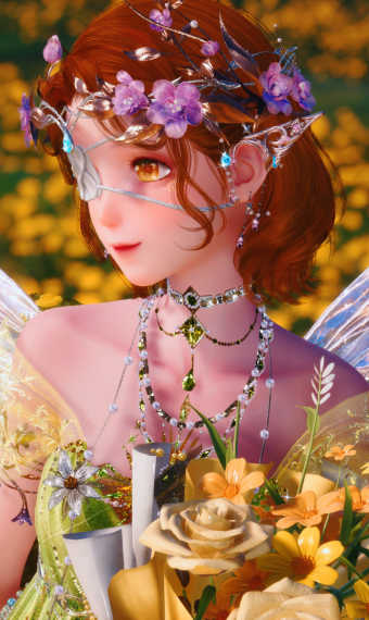 Somber Golden Petals image