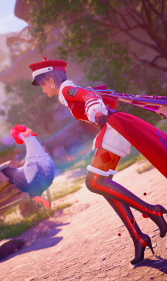 crimson snowfall image