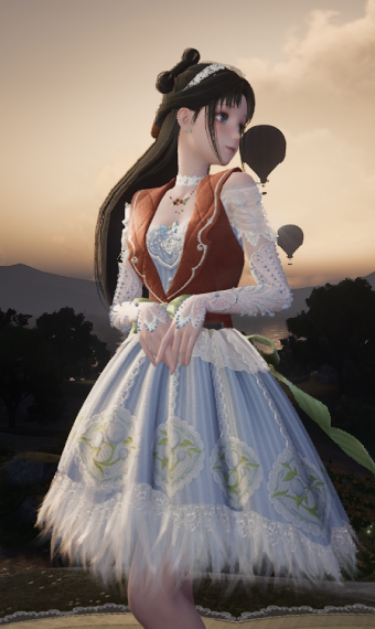 Spring evening image