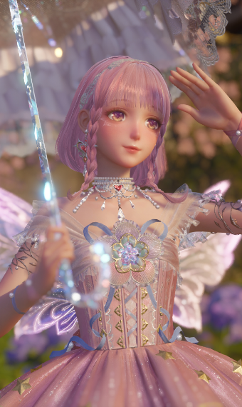 Pretty Pink Fairy image