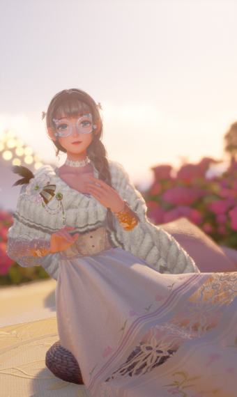 Mialee - Cozy White image