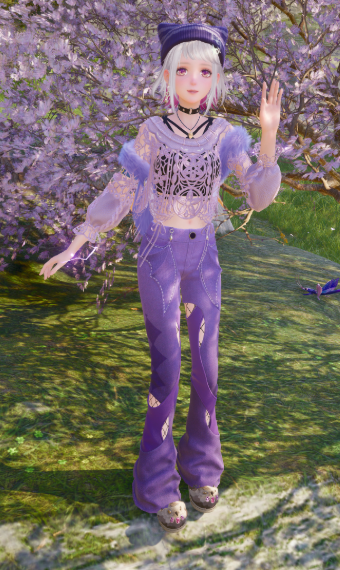 Casual Purple Nikki image